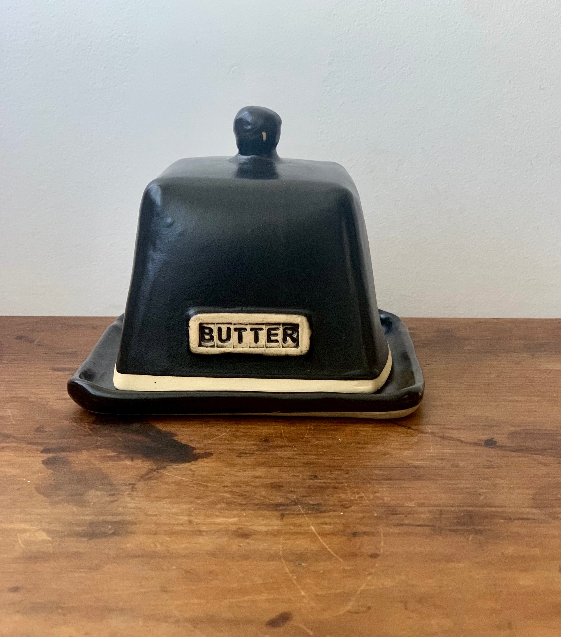 Black butter shop dish